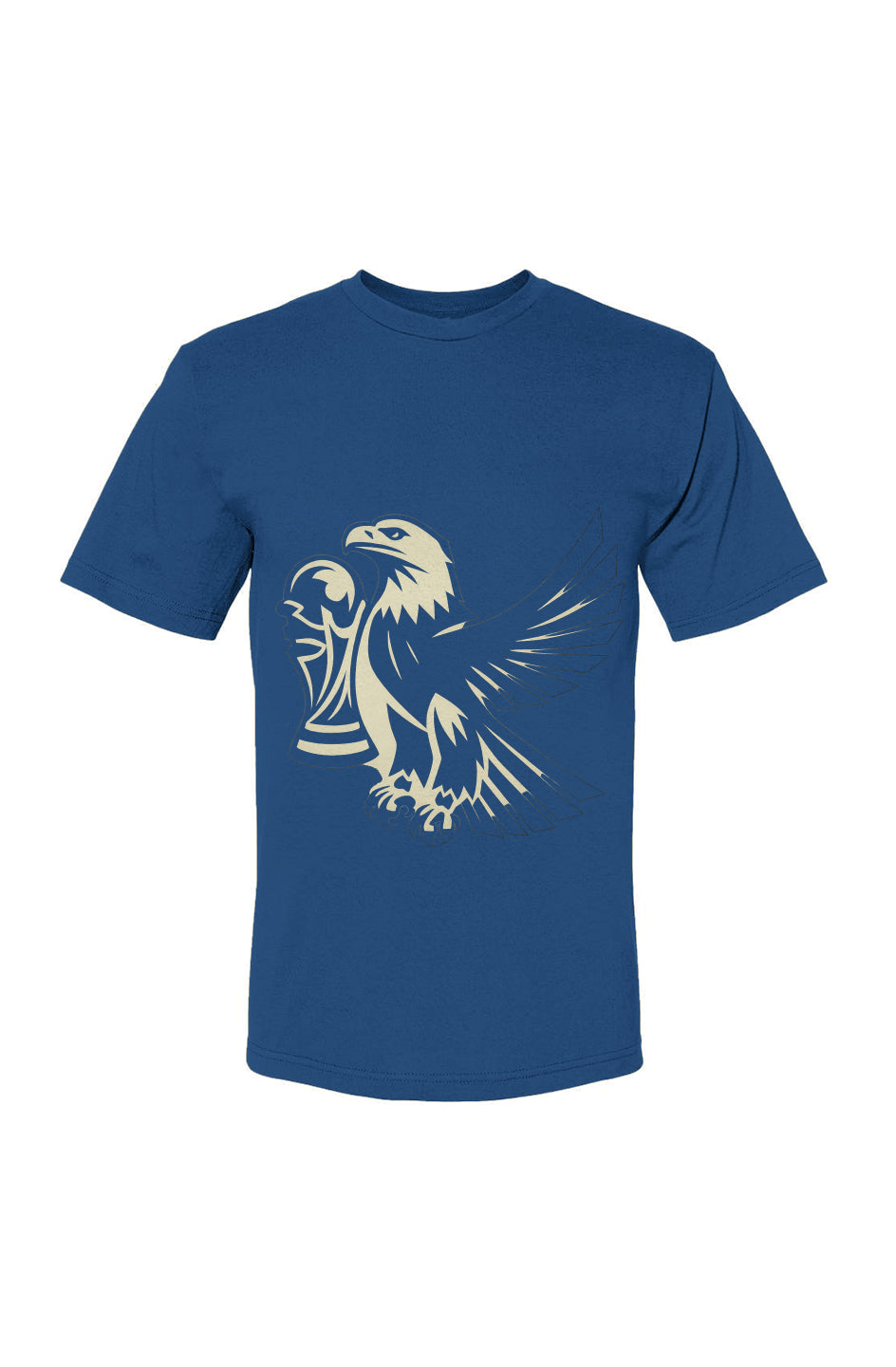 Transparent Eagle USA-Made 100% Cotton T-Shirt
