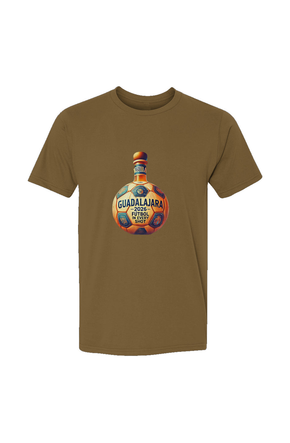 GUADALAJARA TEQUILA in every shot USA-Made Ringspun Unisex T-Shirt