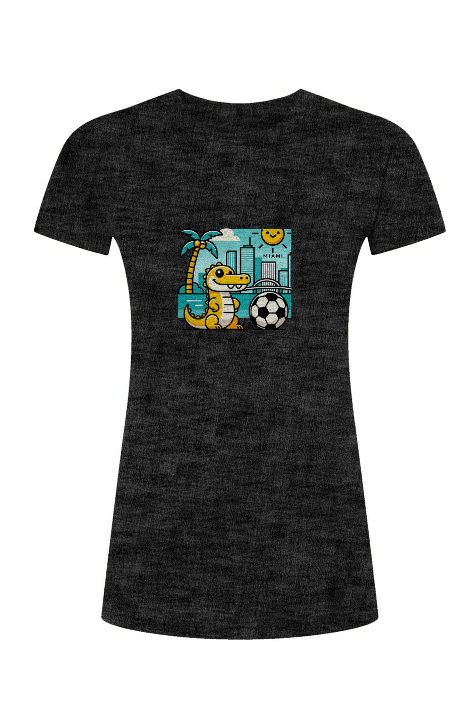 Miami Alligator Women's Poly-Rich T-Shirt