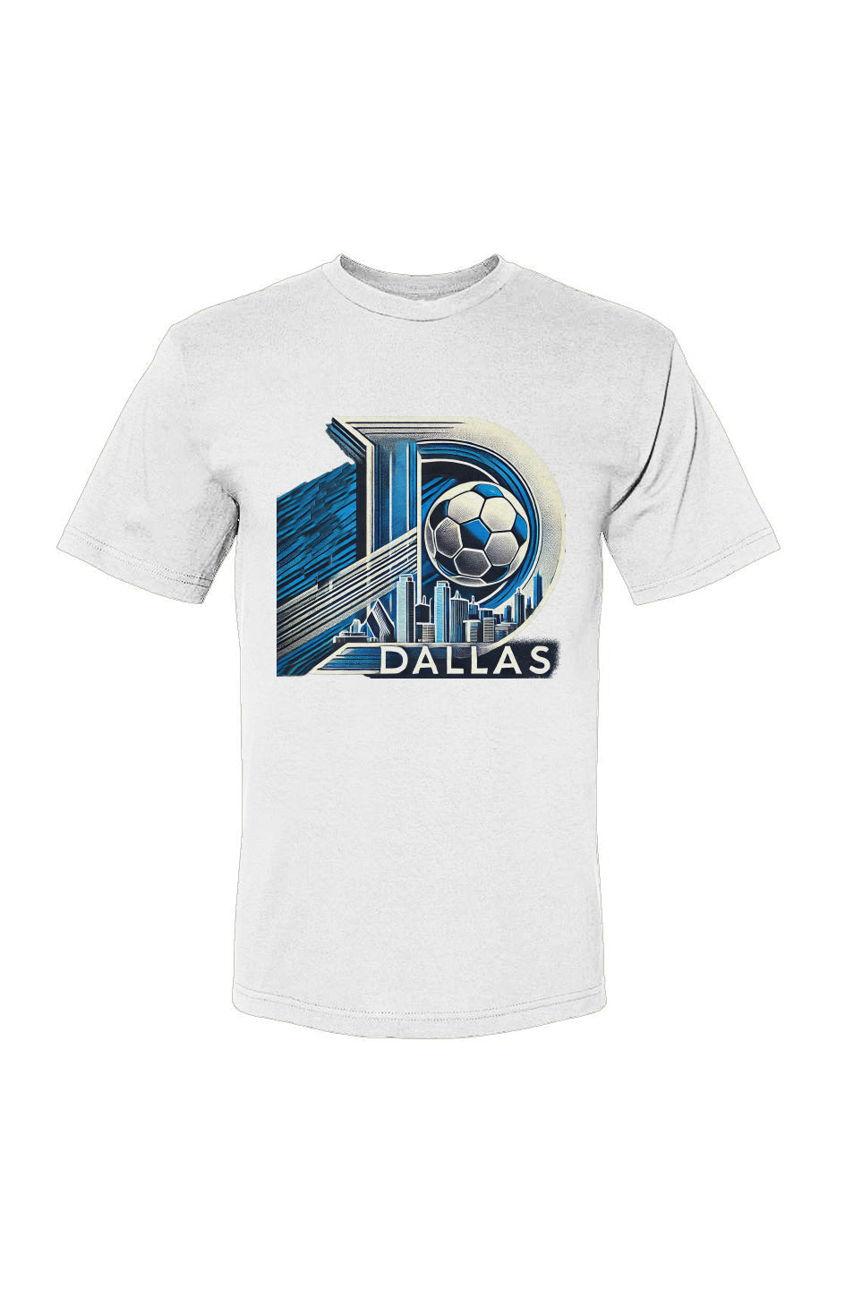 Dallas D USA-Made 100% Cotton T-Shirt