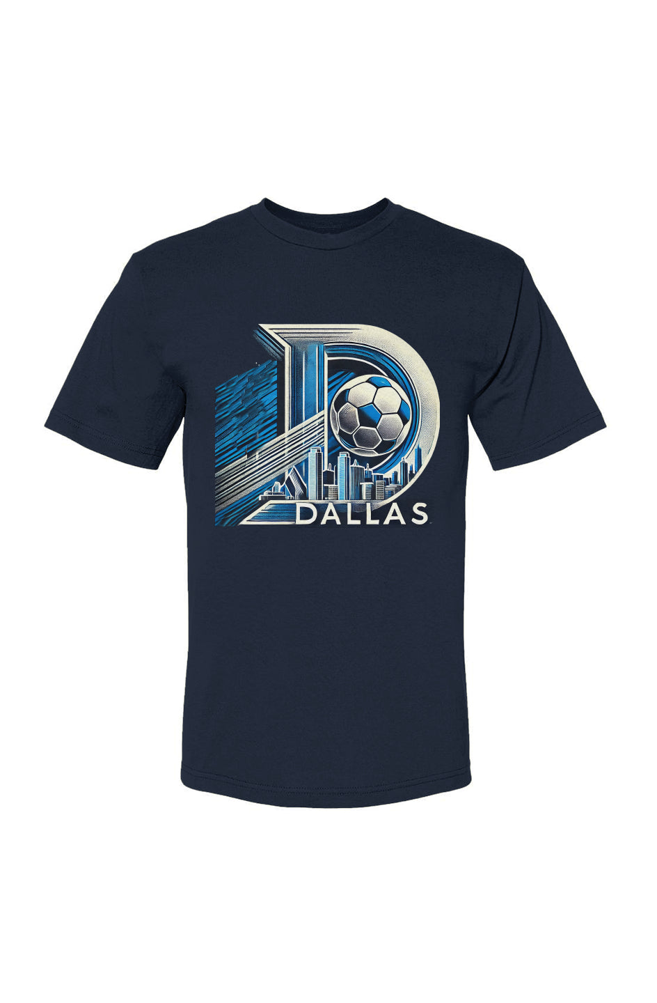 Dallas D USA-Made 100% Cotton T-Shirt