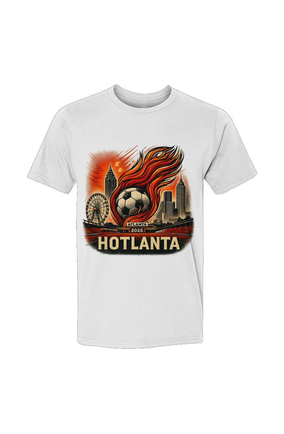 Atlanta Hotlanta USA-Made Ringspun Unisex T-Shirt