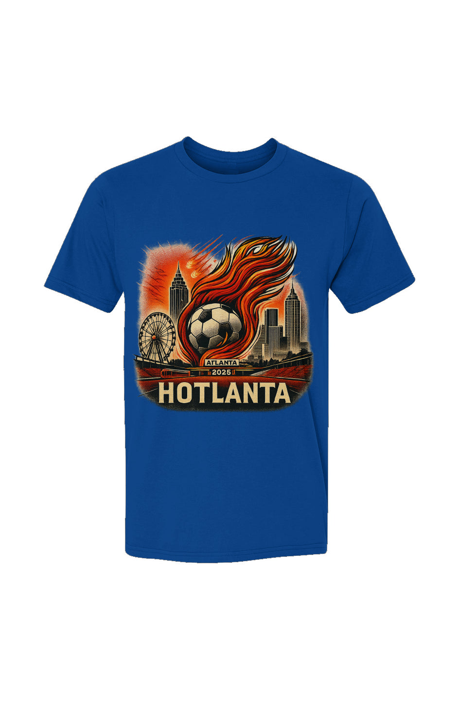 Atlanta Hotlanta USA-Made Ringspun Unisex T-Shirt