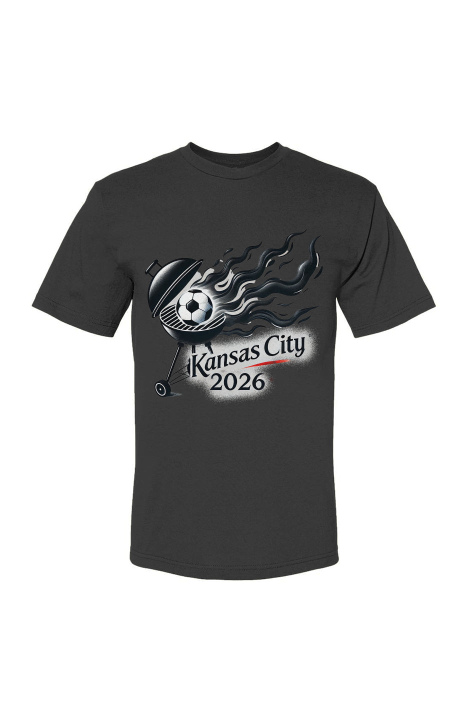 Kansas City Grill USA-Made 100% Cotton T-Shirt