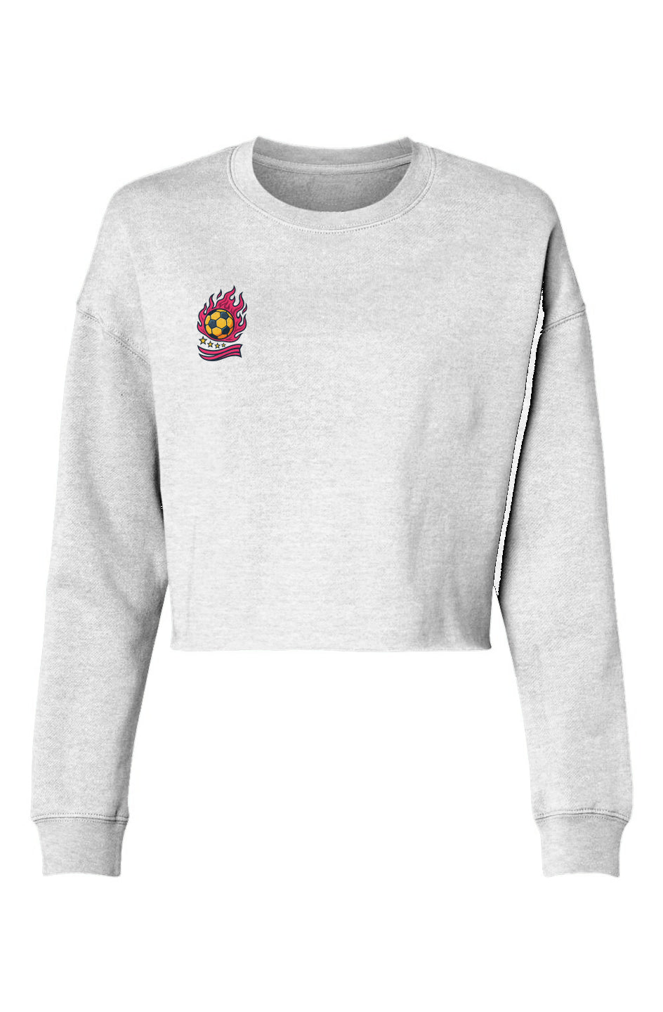 The Ladies Soccer Lightweight Cropped Crew