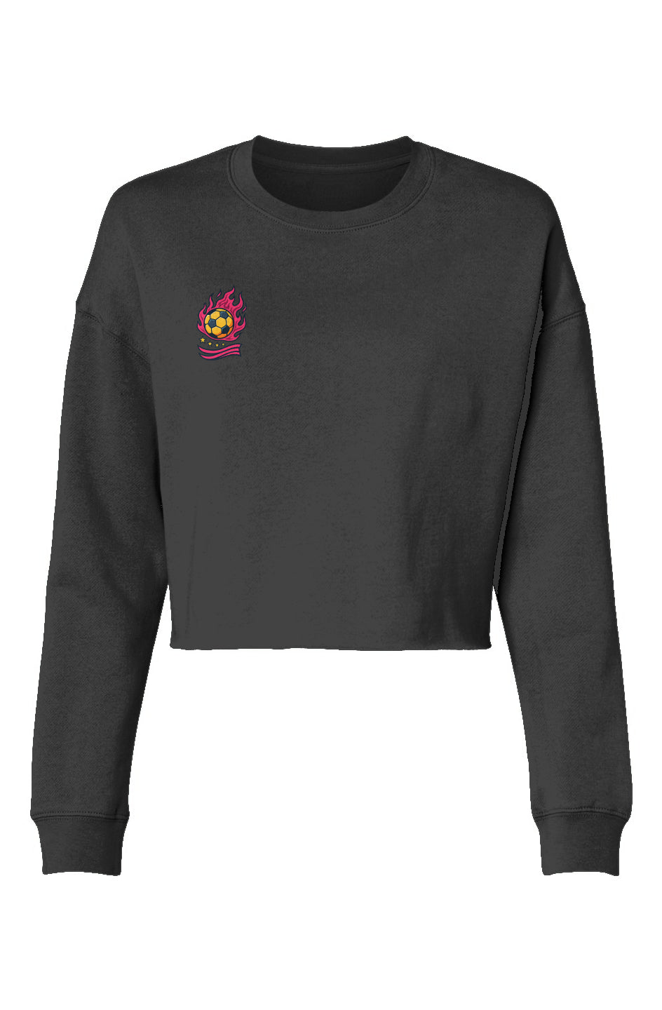 The Ladies Soccer Lightweight Cropped Crew