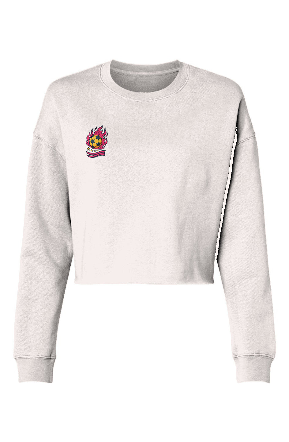 The Ladies Soccer Lightweight Cropped Crew