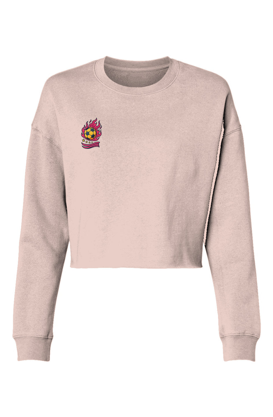 The Ladies Soccer Lightweight Cropped Crew