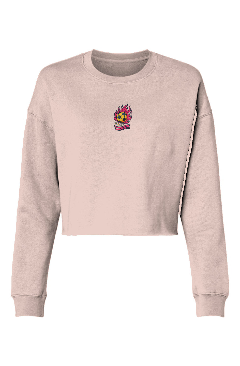 The Ladies Soccer Lightweight Cropped Crew