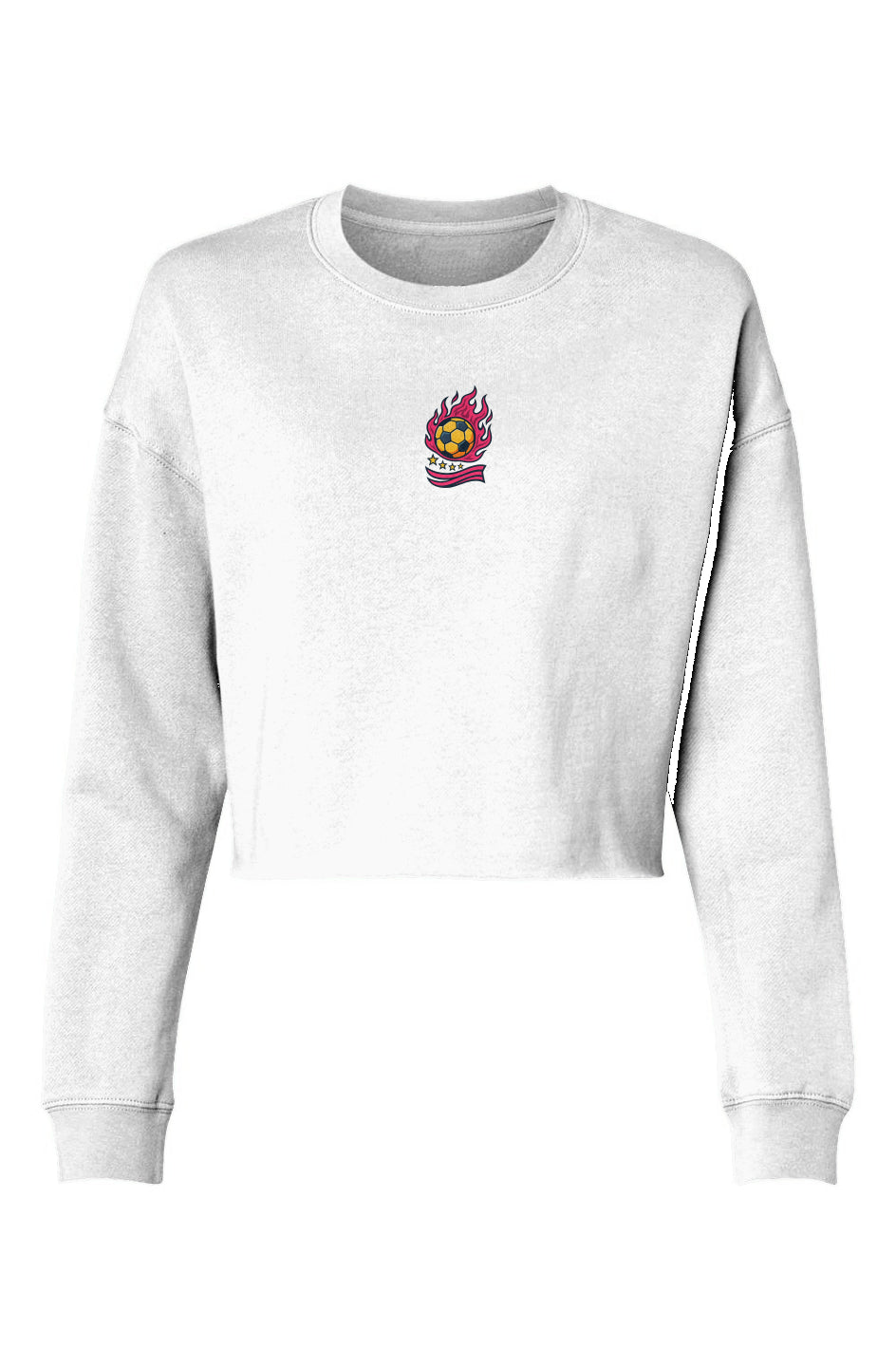The Ladies Soccer Lightweight Cropped Crew