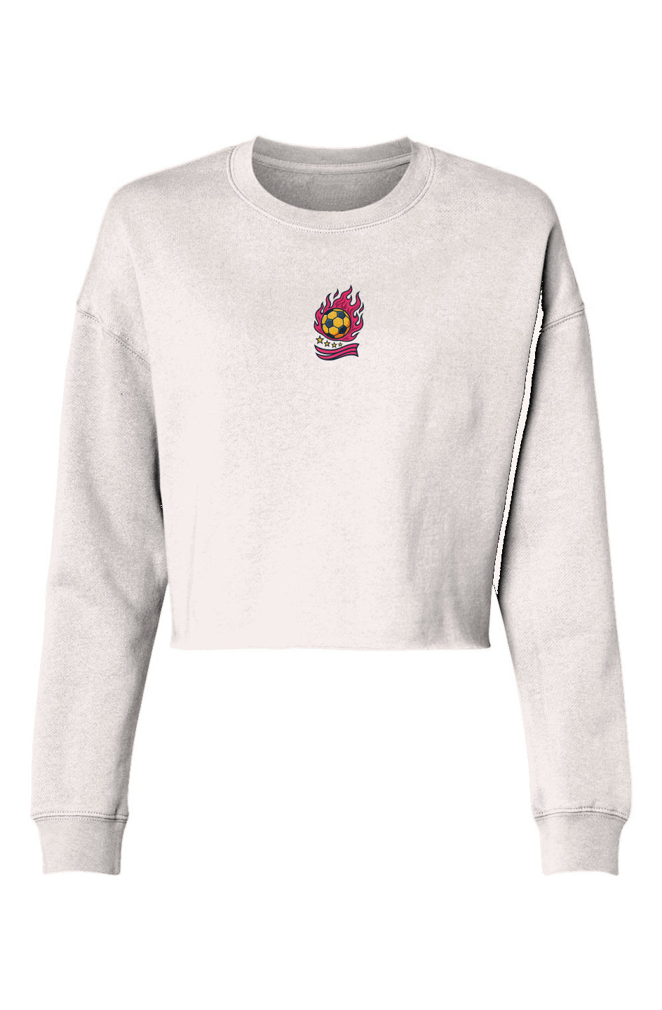 The Ladies Soccer Lightweight Cropped Crew