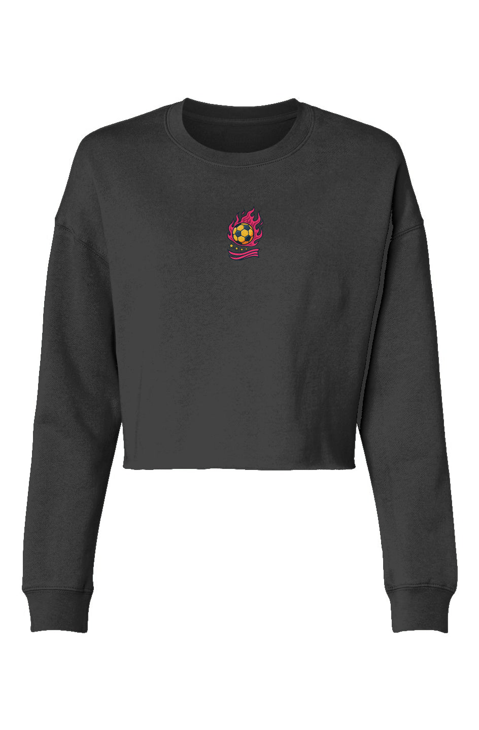 The Ladies Soccer Lightweight Cropped Crew