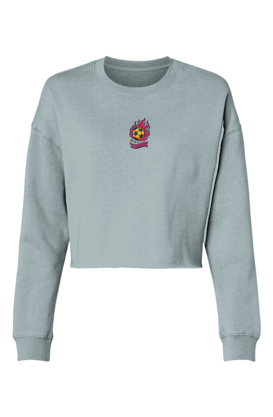 The Ladies Soccer Lightweight Cropped Crew