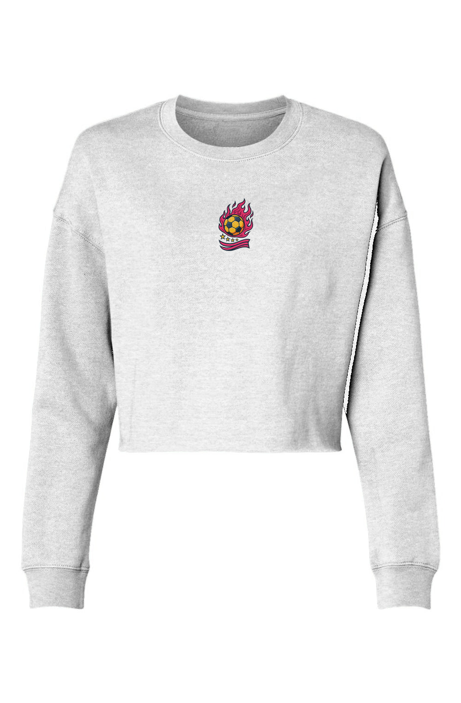 The Ladies Soccer Lightweight Cropped Crew