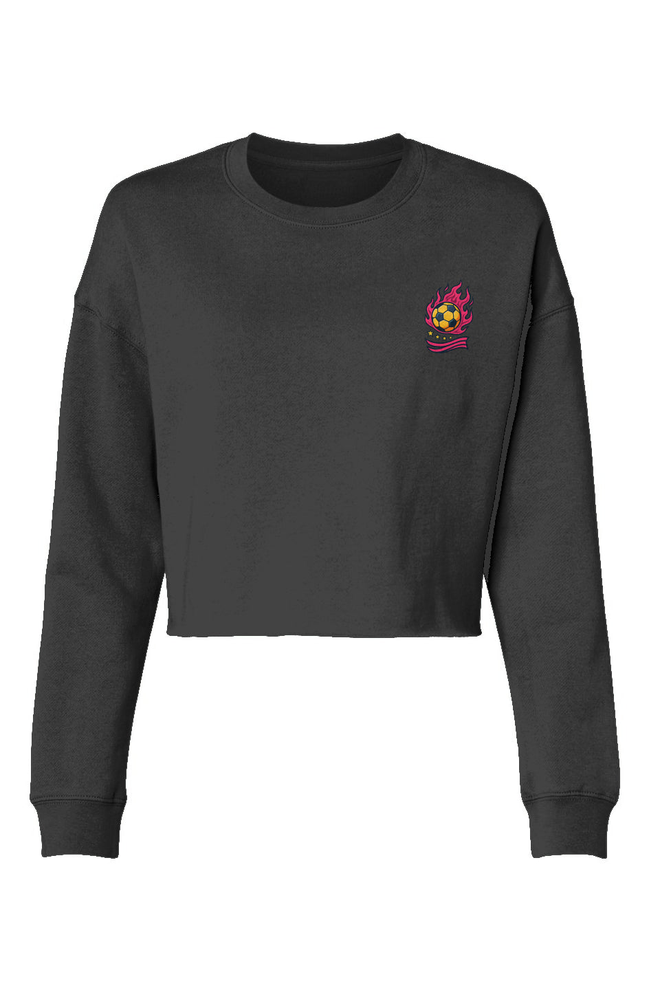 The Ladies Soccer Lightweight Cropped Crew