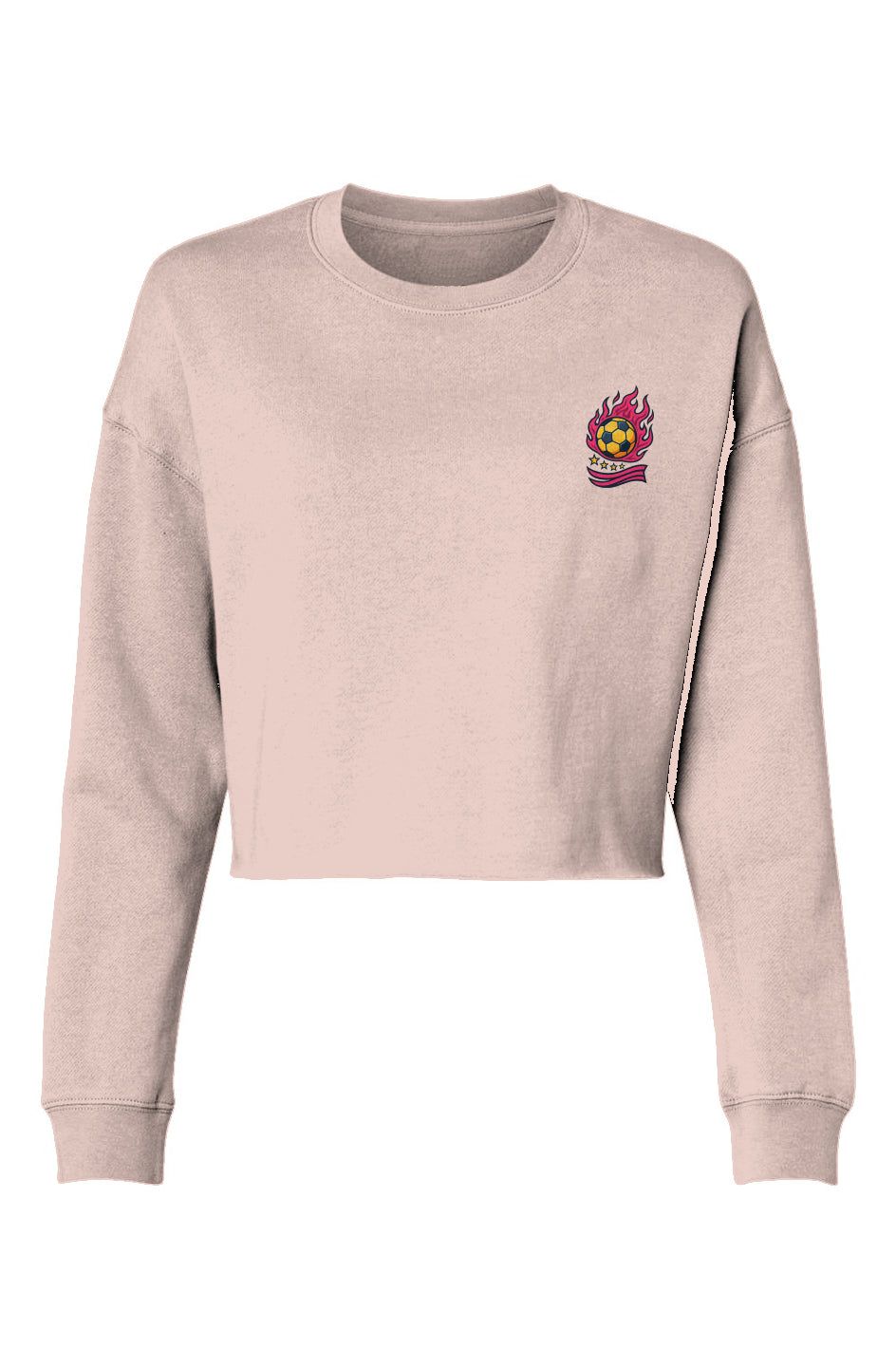 The Ladies Soccer Lightweight Cropped Crew