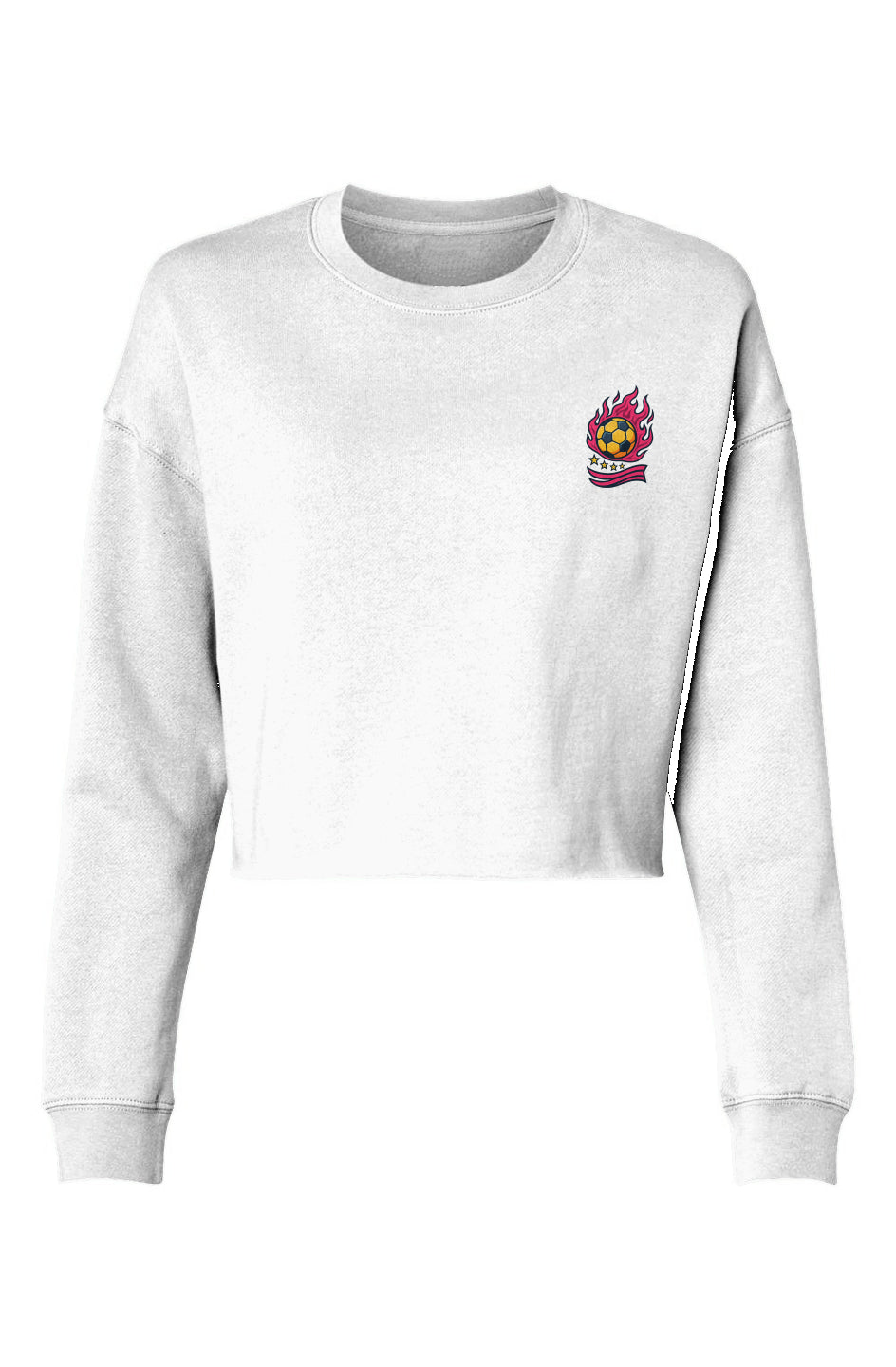 The Ladies Soccer Lightweight Cropped Crew