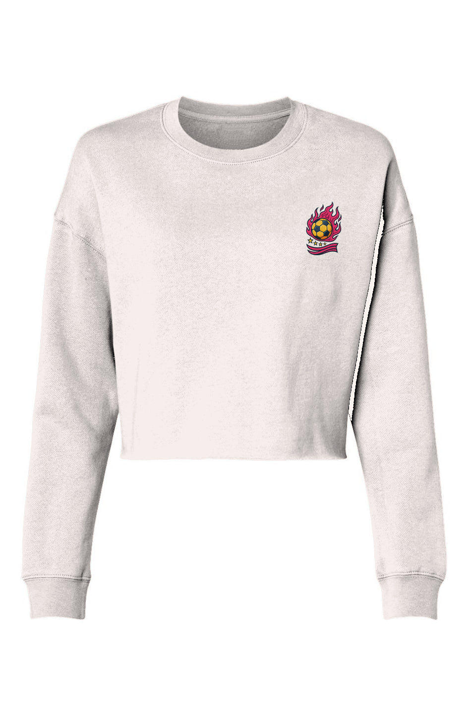 The Ladies Soccer Lightweight Cropped Crew