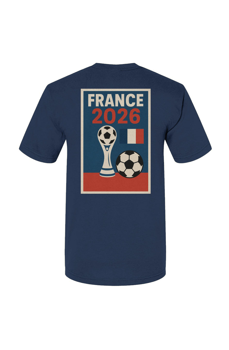 France Soccer 2026 100% Cotton T-Shirt