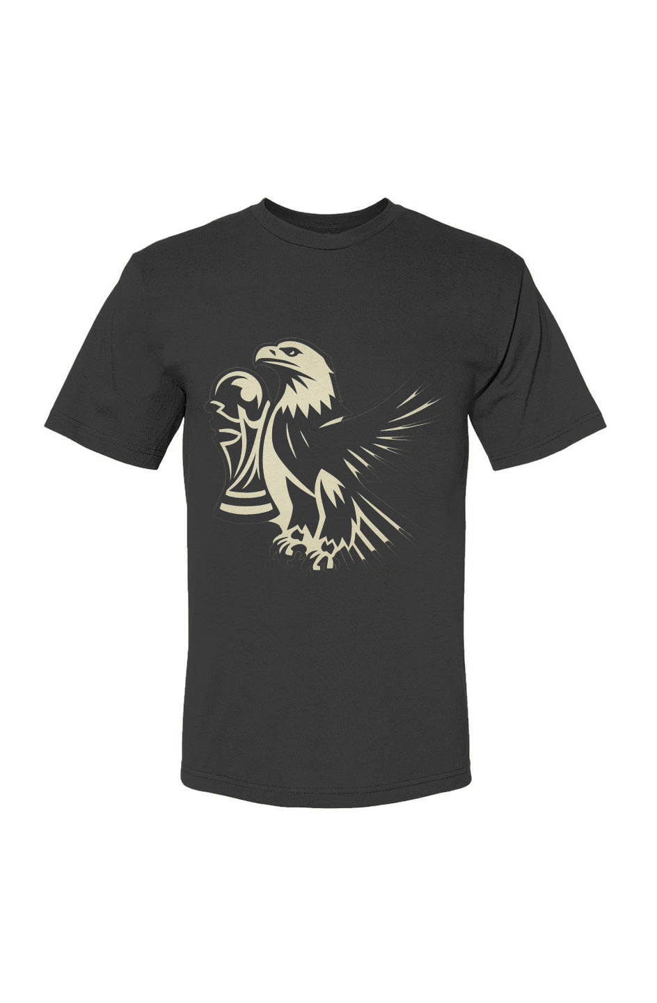 Transparent Eagle USA-Made 100% Cotton T-Shirt