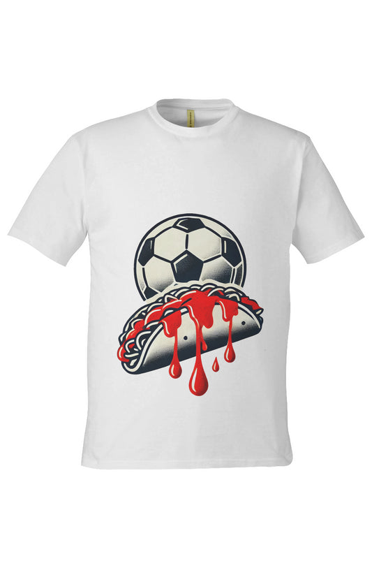 Guadalajara Taco White/Black Mexico-Made 100% Organic Cotton T-Shirt