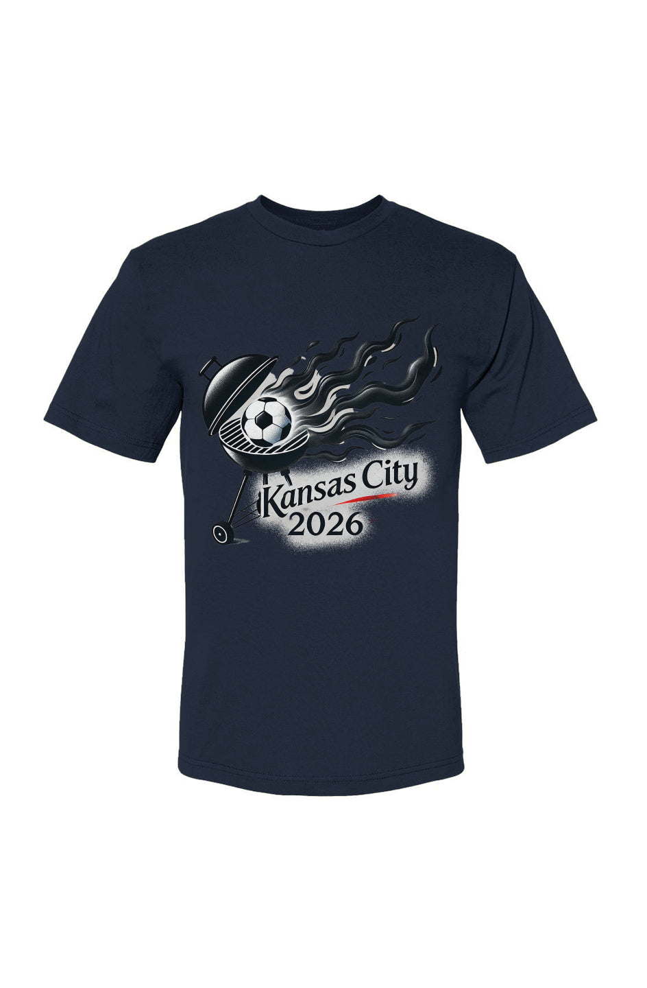 Kansas City Grill USA-Made 100% Cotton T-Shirt
