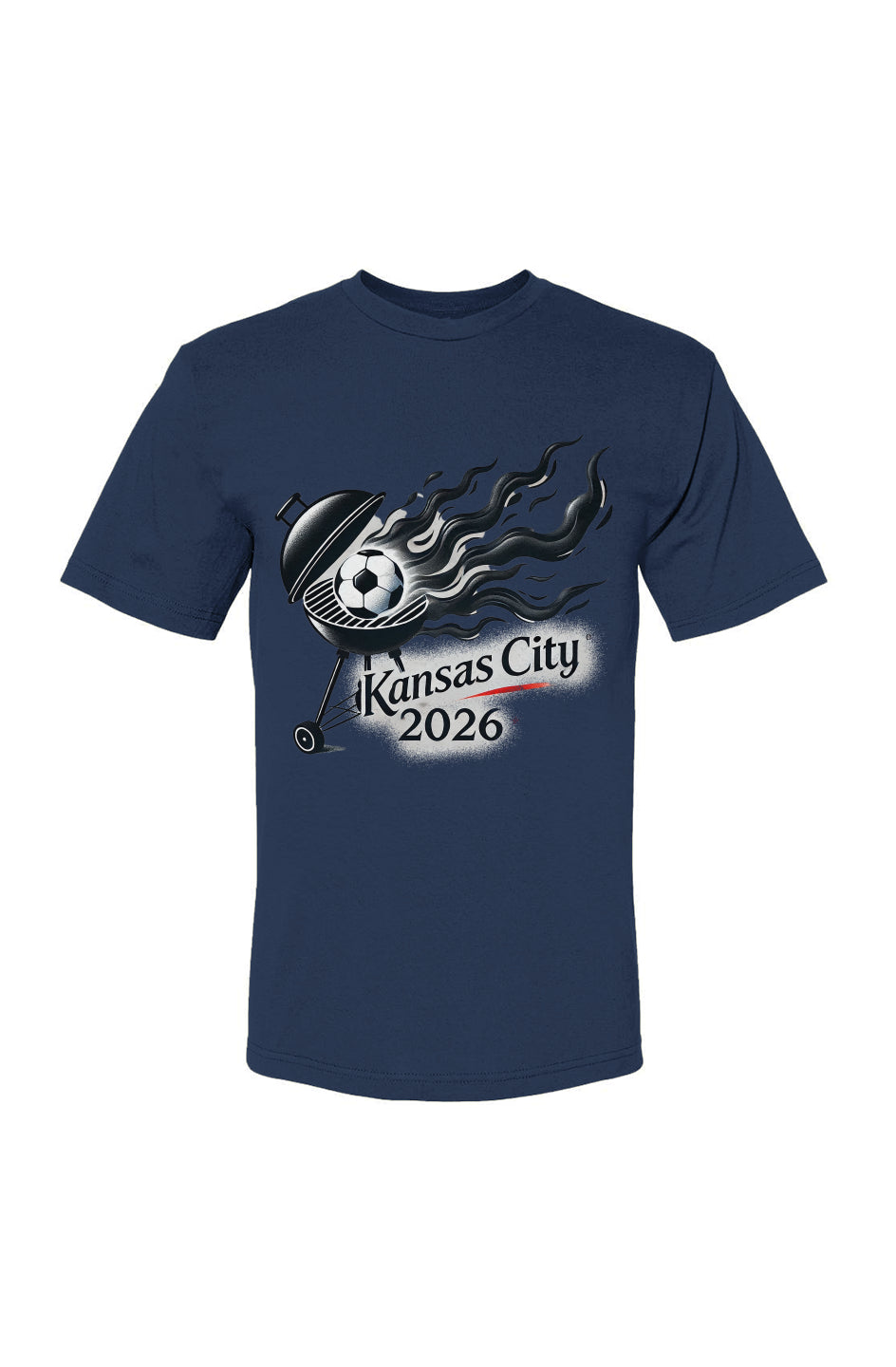 Kansas City Grill USA-Made 100% Cotton T-Shirt