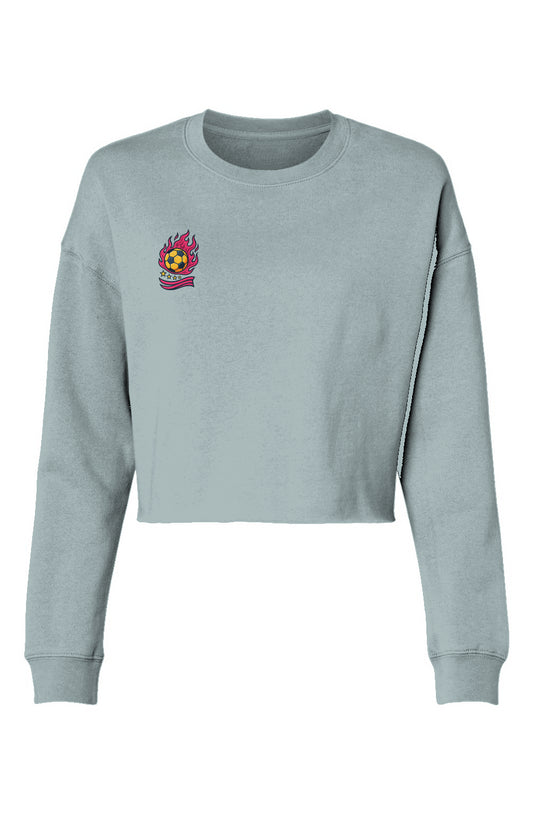 The Ladies Soccer Lightweight Cropped Crew