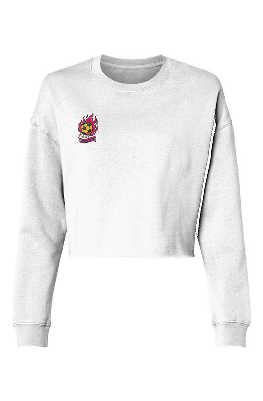 The Ladies Soccer Lightweight Cropped Crew