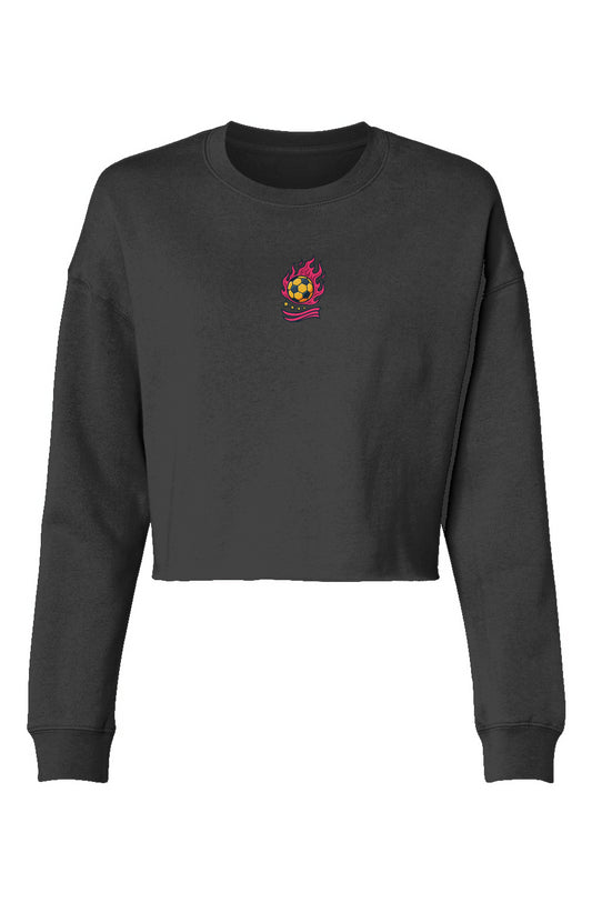 The Ladies Soccer Lightweight Cropped Crew