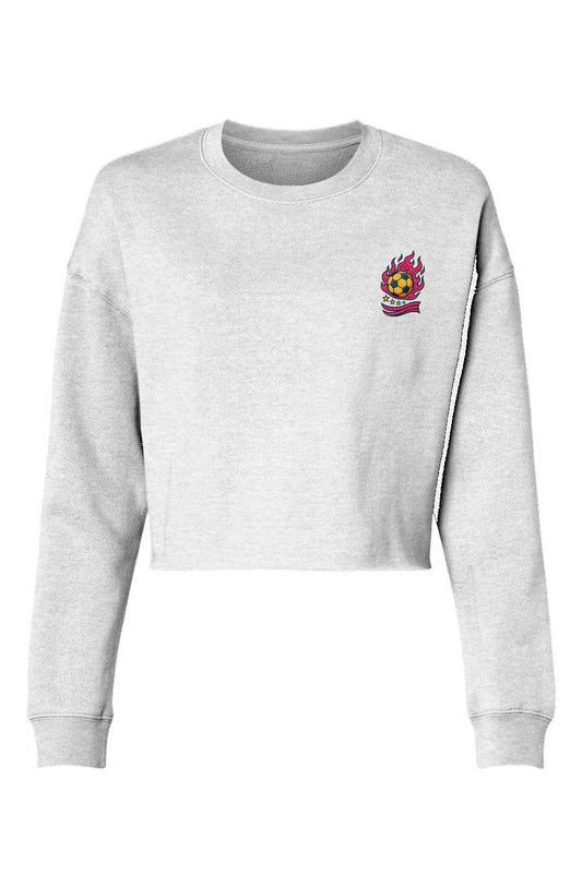 The Ladies Soccer Lightweight Cropped Crew